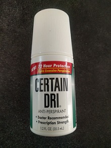 Certain Dri Antiperspirant